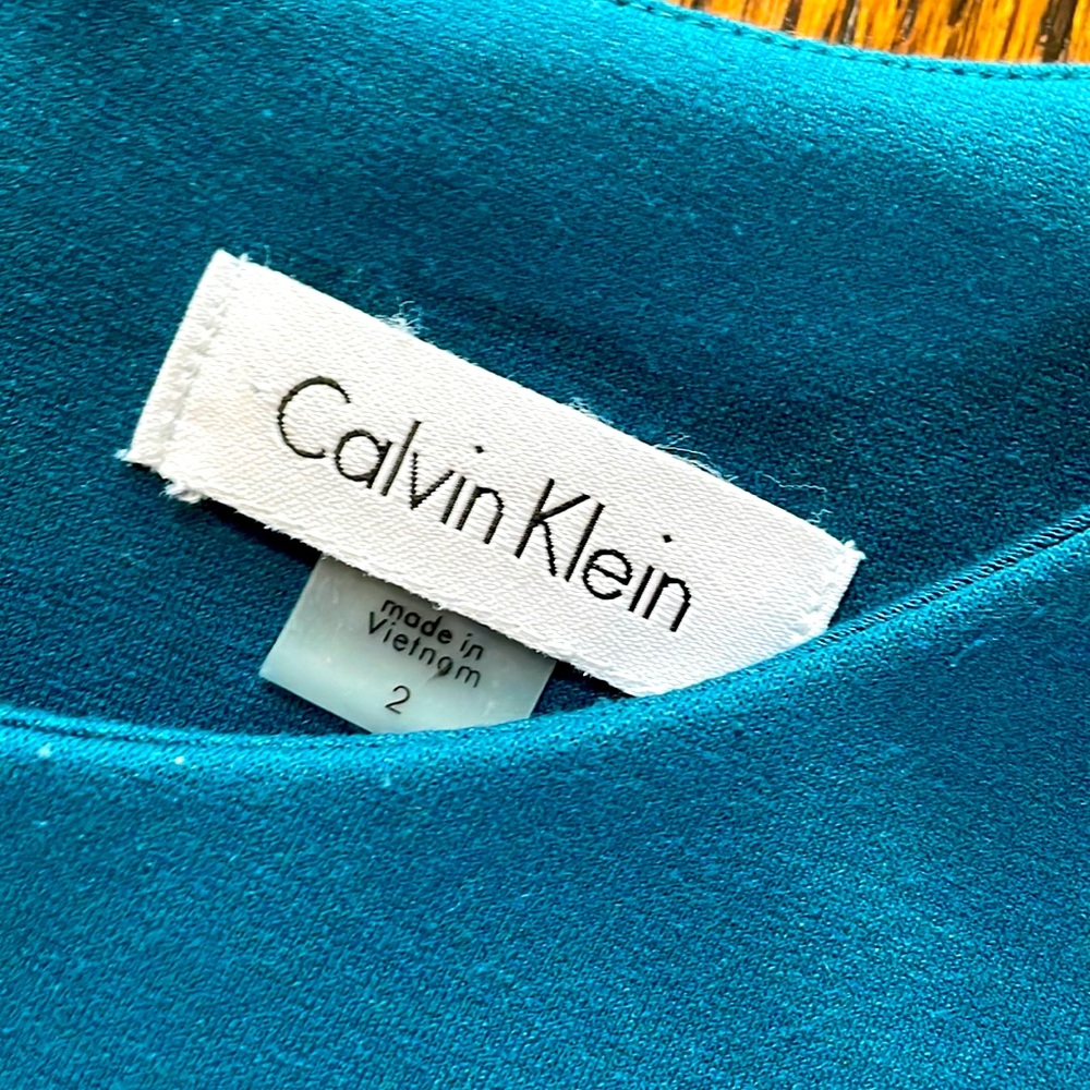 Calvin Klein Teal Dress | Size 2